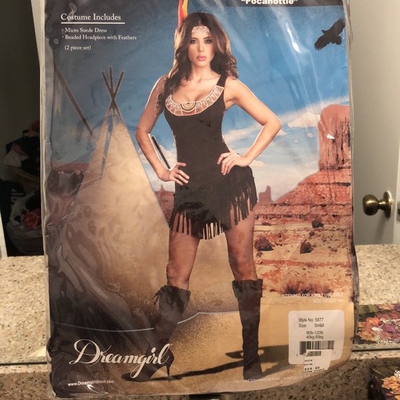 Pocahottie costume size S - Picture 3 of 5